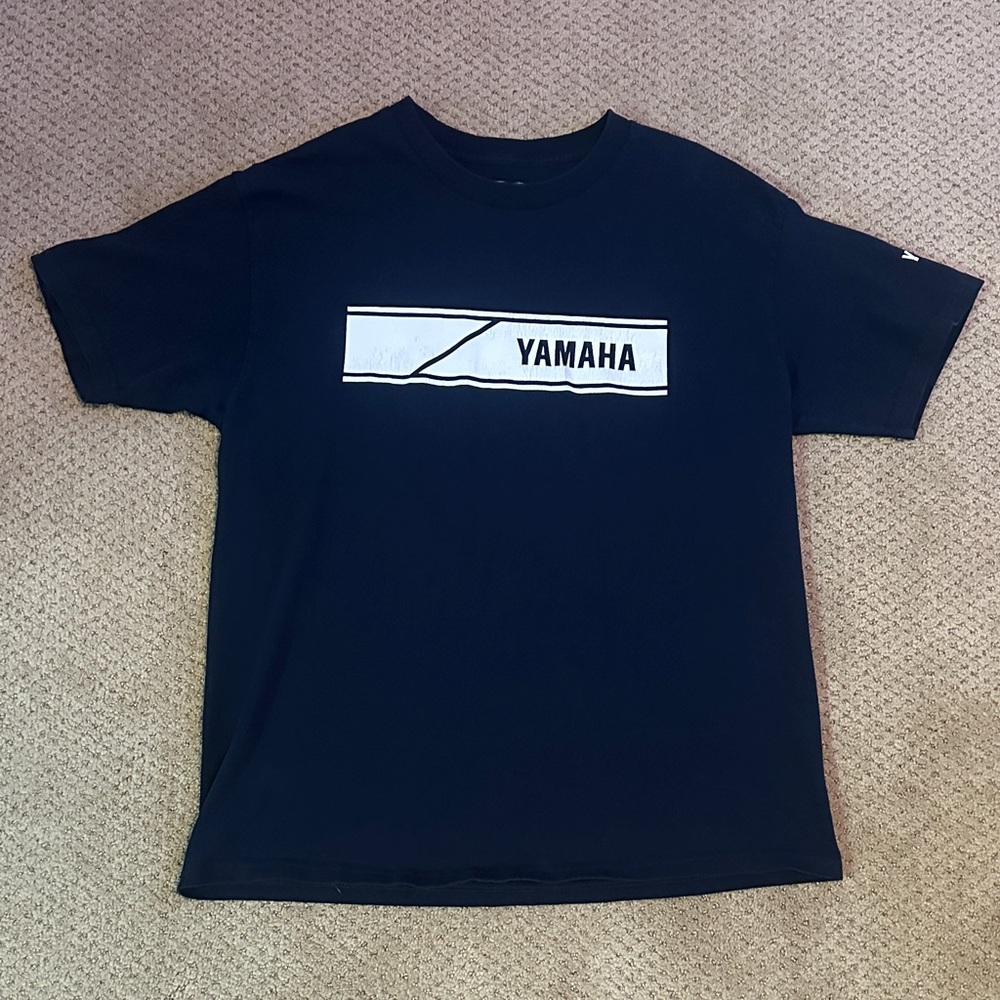 Navy Blue Yamaha T-Shirt for Men